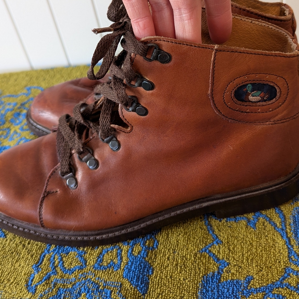 Brown Leather Men's Boots